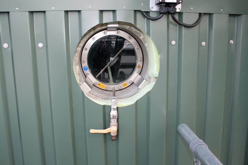 Bullauge Biogasanlage Fermenter Bullauge
