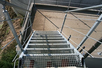 Treppe Ansicht von Oben