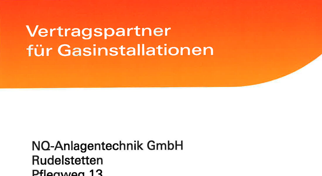 NQ Anlagentechnik: Schwaben-Netz-Vertragspartner für Gasinstallationen