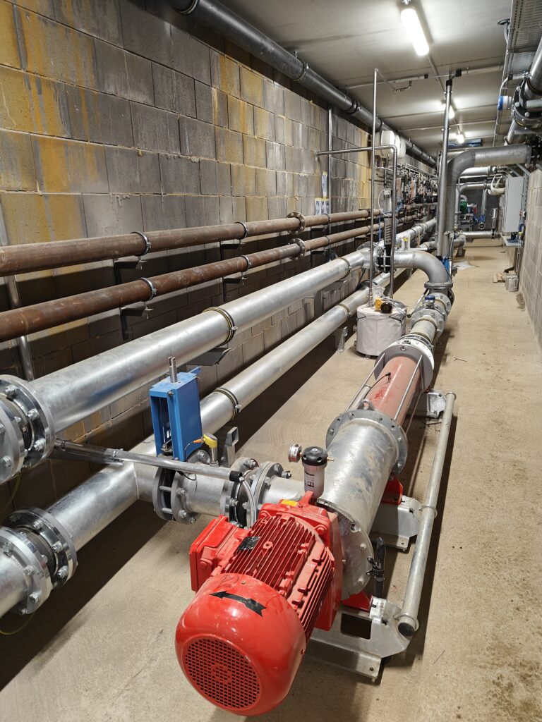 Biogasanalage Pumpschacht