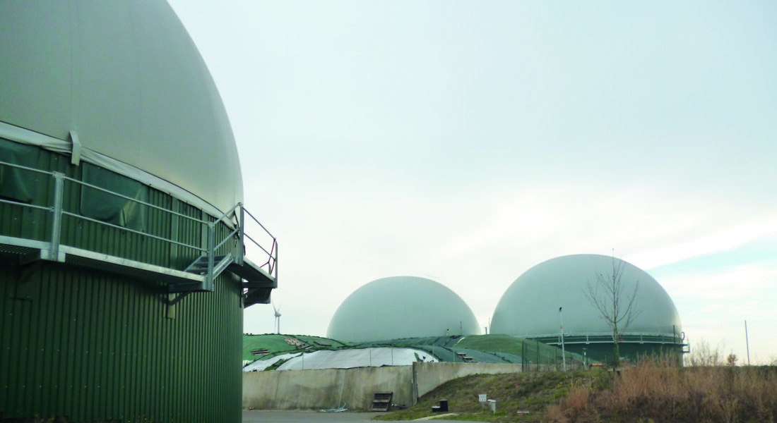 Biogasanlage mit mehreren Gasspeichern – Flexibilisierung von Biogasanlagen