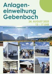 Bioenergie Gebenbach – Die Anlage wurde am 24. August 2025 im festlichen Rahmen eingeweiht und wir von NQ-Anlagentechnik waren dabei!